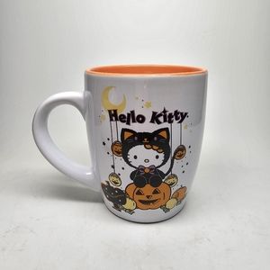 NEW Hello Kitty Halloween Orange Mug